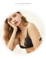 New bralette Thin Seamless Bras For Women Soft Satin Bra Comfortable Female Wireless Lace Bra Small Size Black Color . 