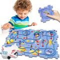 Puzzle Racer Car Track, Puzzle Racer Kids Car Track Set, Puzzle Track Car Play Set, Meet Gladness Puzzle Track, Puzzle Raceway Kids Car Track Set for Kids. 