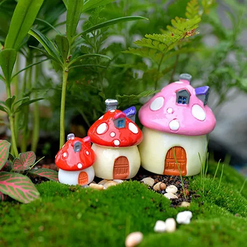 NYT%203%20Sizes%20Mushroom%20Miniature%20Garden%20Ornament%20Diy%20Craft%20Pot%20Fairy%20Dollhouse%20Decor%20-%20Image%206