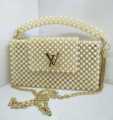 Beautiful Pearl Design Hand Bag For Ladies. 