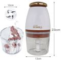 Electric Meat Grinder & Meat Chopper Machine 1.2 Liter Stainless Steel 4 Blades Grinder Machine Qeema Chopper Machine Osaka Meat Chopper Machine. 