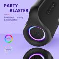 tronsmart bang extreme power portable rechargeable mini wireless bluetooth speaker big sound multi media bass subwoofer perfectly compatible with phones and pcs long lasting battery. 
