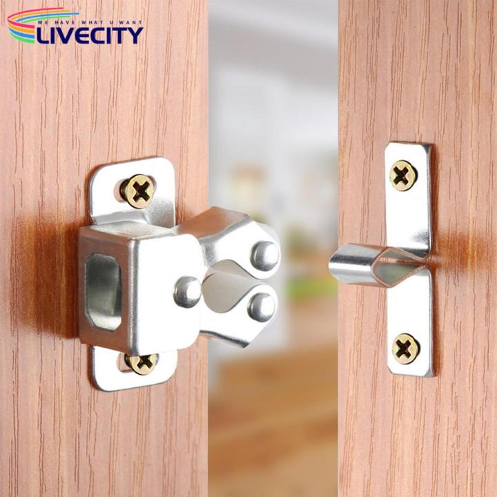 Cabinet Latch Easy Installation Cupboard Cabinet Door Lock with Screws