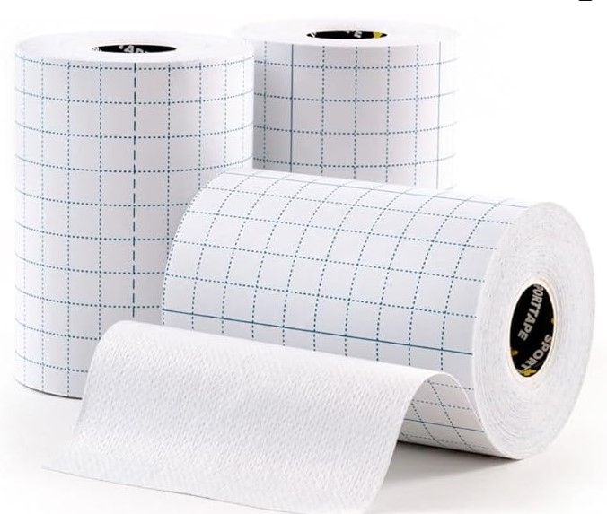 Non-Woven Wound Dressing Fix Roll 10cm x 10M | Breathable Medical Adhesive Tape | Fixation Bandage for First Aid & Wound Care