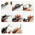 DIY Stitch Needles Handmade Speedy Stitcher Leather Craft Tool Sewing Needle Kit Awl. 