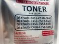 KONICA MINOLTA BIZHUB C452/552/652 COLOR TONER BAG CMYK 200GM. 