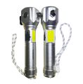 Powerful Solar LED Flashlight COB Emergency Light 4 Gear USB Rechargeable Torch Light Waterproof Solar Light for Outdoor Camping. 
