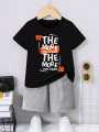 T-shirt & short nikr for baby boys & girls. 