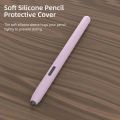 Soft Silicone Pen Case for Samsung Galaxy Tab S9 FE Plus S9FE 10.9 S9 Ultra S8 S7 FE S6Lite Nib Cover Stylus Protective Skin. 