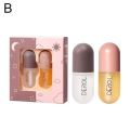 DEROL Lip Plumper Kit Day Night Instant Volume Lips Moisturizing Reduce Serum Oil Fine Lip Plumper Repairing Line Cosmetic L6B9. 