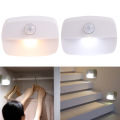 LED Night Lights Motion Sensor Light Battery Operated Wireless Wall Lamp Closet Cabinet Door Light. 