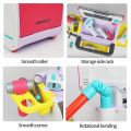 Medical Music Simulated Desk Toy Set Doctor Surgeon Hospital Kids Children Clinic Nurse Push Cart Pretend Play Set Size Approx. 85 cm. 