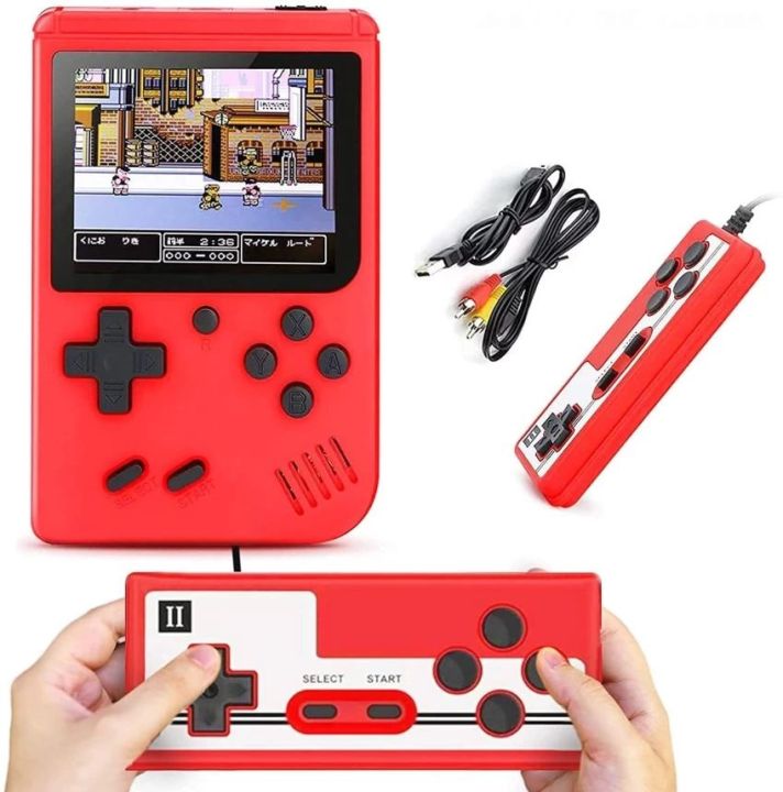 SUP Game Box 400 In 1 with Controller Game Boy Retro video game Handheld Console Connects with LCD / TV