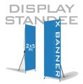 X Banner Standee | Display Standee for Events | Display Stand. 