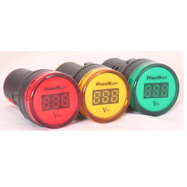 Phase Light Indicator With AC Voltmeter Feature