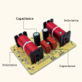 Crossover Filters Three-Way 3 Way Speaker Frequency Divider. 
