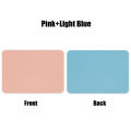 【IKE】Soft Modern Desktop Laptop Large Leather Double-sided Mouse Pad Table Mat. 