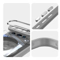 For Google Pixel 9 9A Pro XL 8A Phone Case, 360 ° Rotating Magnetic Bracket Transparent Cover with Lens Protection. 