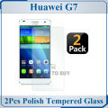 2Pcs Huawei G7 Tempered Glass Screen Protector Premium High Quality Polish Glass For Huawei G7. 