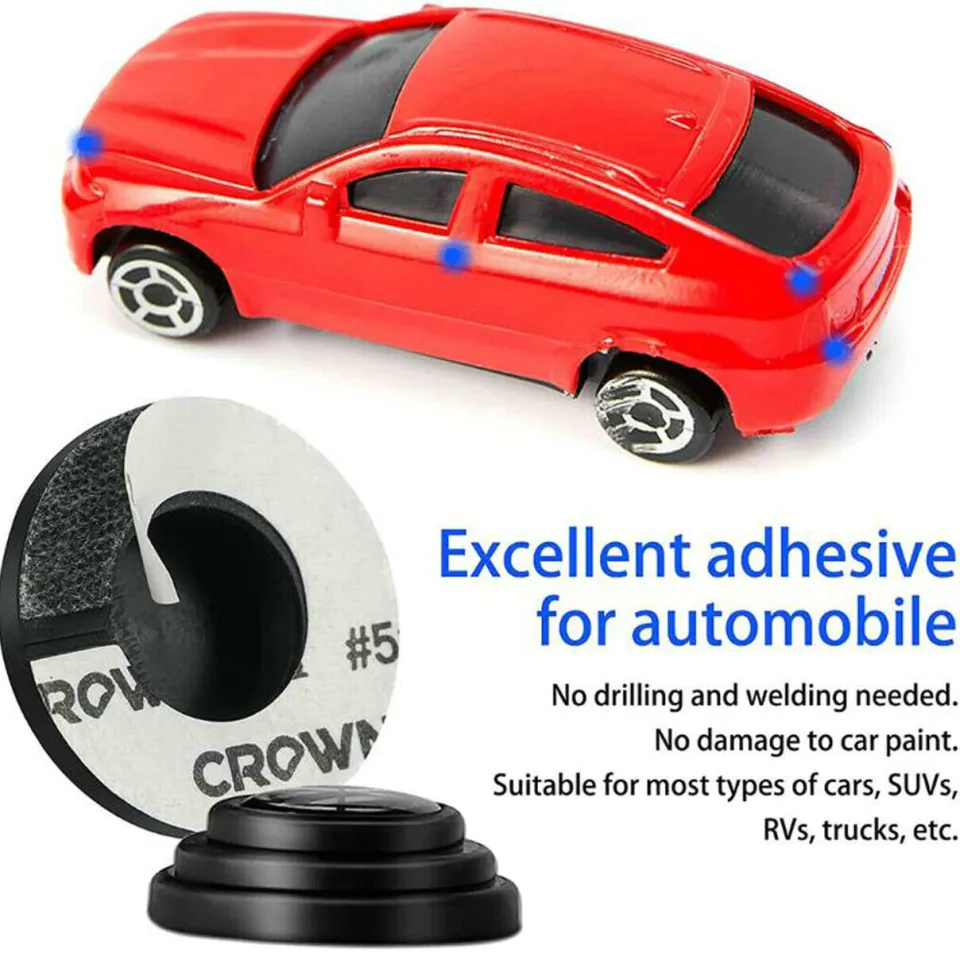 thumbnail image 2 of 16-Piece Silicone Door Shock Absorbers - Anti-Collision Pads For Car Doors, SUV, Truck 2 of 12