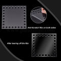 2 Acrylic sheets Transparent with holes, acrylic sheets for bags, acrylic plates, plastic sheets for beads bags, acrylic sheets Transparent 3mm, Beads bag accessories, crafting,sheet for bags making. 