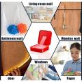 60PCS/Box Reusable Waterproof Double Sided Adhesive Tape Wall Sticker Non-marking And Washable Self Adhesive Nano Tapes. 