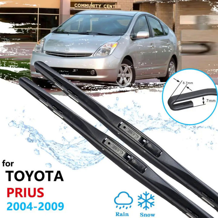 Car Front Wiper Blade for Toyota Prius XW20 20 Touring 2004 2005 2006 ...