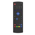 Wireless Remote Control Keyboard - M3 2.4G Air Mouse - Black. 