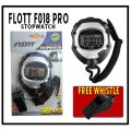 FLOTT PROFESIONAL DIGITAL STOPWATCH. RUNNING/SPEED TRAINING TIME. DATE. ALARM. FREE WHISTLE/WHISTLE. 