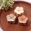 Wooden Aroma Essential Oil Diffuser Essential Oil Diffused Wood Essential Oil Aromatherapy Flower shape For Home/Car Decorate. 