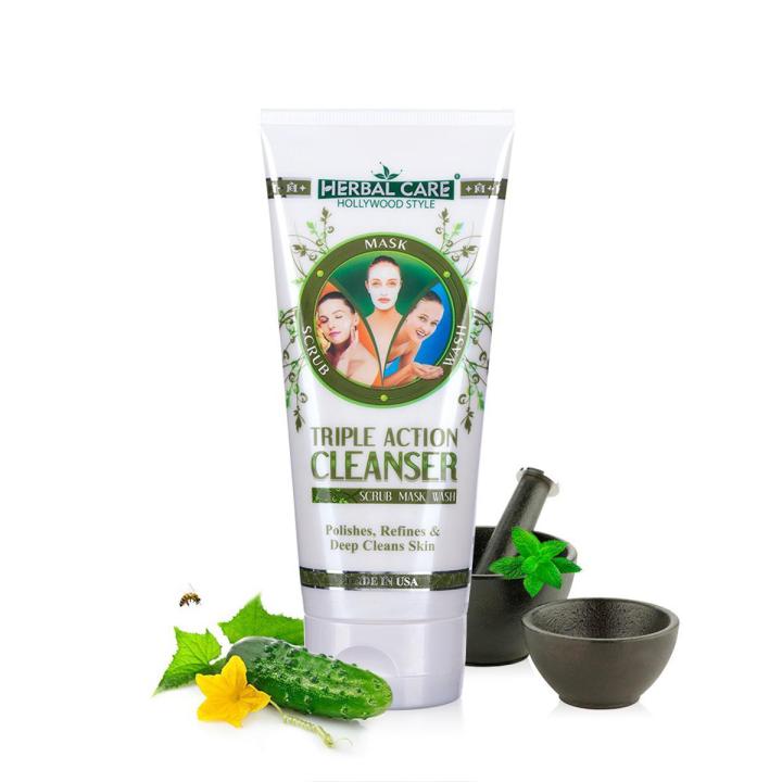 Hollywood Style Facial Triple Action Cleanser 150ML
