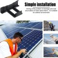 10 Pcs Clamp Solar Mount Clip Solar Panel Water Drain Mount Plastic 30 MM. 