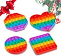 Surprise Unique Design Popit Fidget Toy For All | Toys for Kids | popet toy | Pop it Fidget Toy - Push Pop Bubble Fidget Spinner - Pop it Puzzle Toy (Special Gift For Your Kids) - Rainbow Poppet Fidget Toy - Poppit Bubble Fidget Toy. 