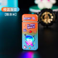 Personal Cute Funny Cartoon Red Flame Windproof Lighter Fantasy Color Light Straight Gas Lighter Girl Cute Gift. 