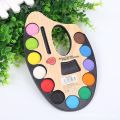 Artist Color Palette Kids Drawing & Painting Water Color 12 Colors with Brush. 