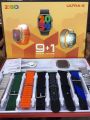 Z60 ULTRA-2 NINE PLUS ONE 49MM BIG DISPLAY SMARTWATCH 8 STRAPS WITH WATCH PROTECTOR ULTRA BLUETOOTH CALLING WIRELESS CHARGING SMARTWATCH 9+1 ULTRA SMARTWATCH. 
