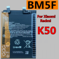 Redmi K50 Battery Replacement BM5F Battery with 5500mAh _ Black. 