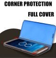 View Mirror Leather Case for Huawei Honor 8X Flip Cover Phone Case for Honor 8 9 10 Lite Case Honor 7A DUA L22 7C AUM L41 Coque. 