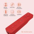 Remote Controller and Nunchuck Joystick Compatible for wii/wii u (Red). 