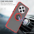 Redmy 14C 4G Case Clear Matte Hard PC Back Cover for Redmi14C Redmi 14C 14 C C14 4G Magnetic Holder Ring Armor Shockproof Coque. 