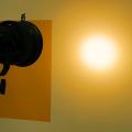 9 Piece Color Correction Colored Overlays Film Lighting Gel Filter for Film,Video,Photo,Stage (Orange). 