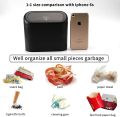 Car Mini Dustbin With Lid, Garbage Organizer. 