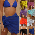 Women's Sarong Dress Swimwear Bikini Beach Wear Cover Up Swimsuit Wrap Skirts. 