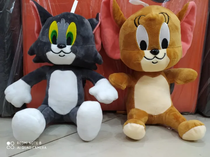 Tom%20and%20Jerry%20Plush%20Teddy%20Bear%20Stuffed%20Soft%20Toy%20Combo%20for%20Kids%20-%20Image%202