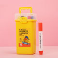 Little Yellow Duck Acrylic Marker 48 Colors Children's Creative DIY Watery Soft Head Acrylic Pen Opaque Paper Color Brush. 
