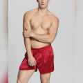 VALERIE MENS COLLECTION OF SLEEPWEAR/NIGHTWEAR   silky satin Men's Boxer Shorts loose fit feel free sleepwear. 