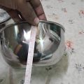 1 Piece Large Round Mixing Bowl Heavy Gauge Stainless Steel 8 inches 1000ml. 