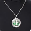 DIY Aromatherapy Necklace Open Locket Jewelry Perfume Essential Oil Diffuser Pendant Magnetic Stainless Steel Aroma Box Necklace. 