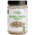 Organic Sunflower Seeds Kernels 150 Jar – Raw, Unsalted, No Shell – High in Vitamin E, Selenium & Plant Protein – Keto, Vegan, Paleo Snack – Resealable Packaging. 