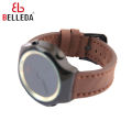 BELLEDA Original Digital leather Strap Wrist Watch For Men -9098. 